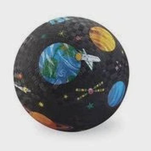 7 Inch Playground Ball - Space Exploration (Black) - Toys