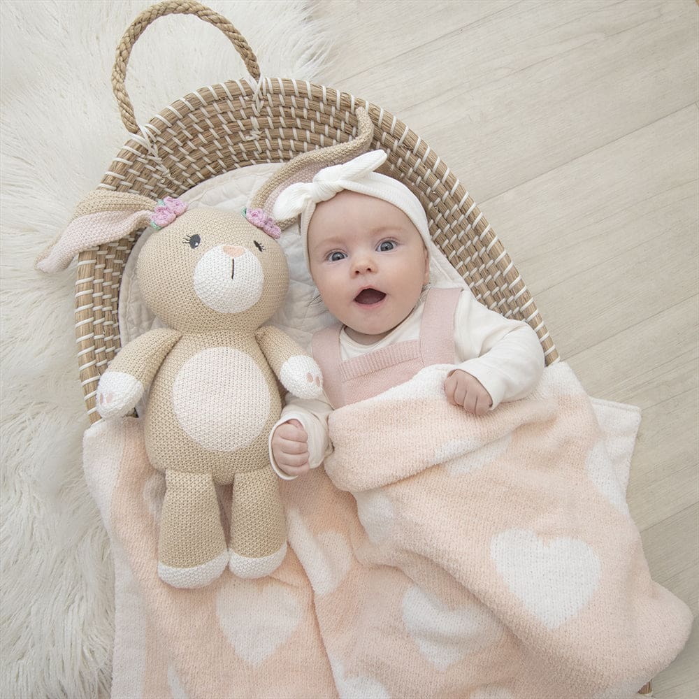 Amelia the Bunny Knitted Toy - Soft Toys