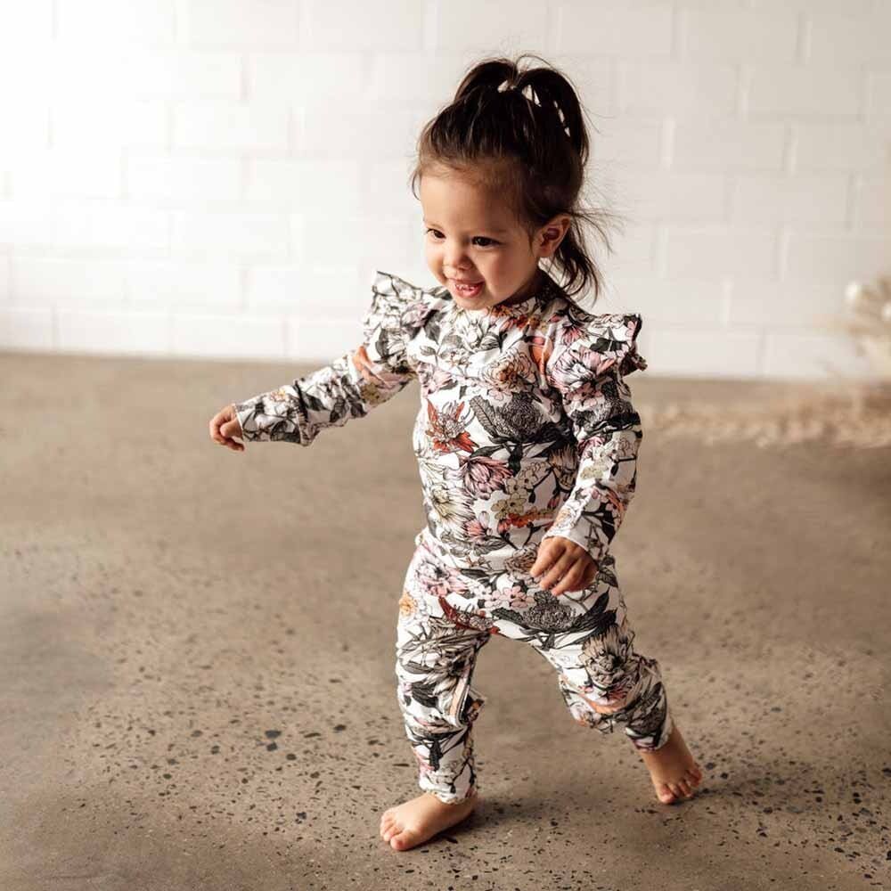 Australiana Organic Growsuit - Baby Girl Clothing