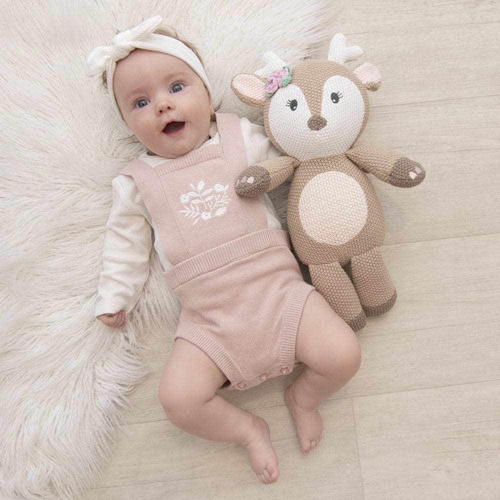 Ava the Fawn Knitted Toy - Soft Toys