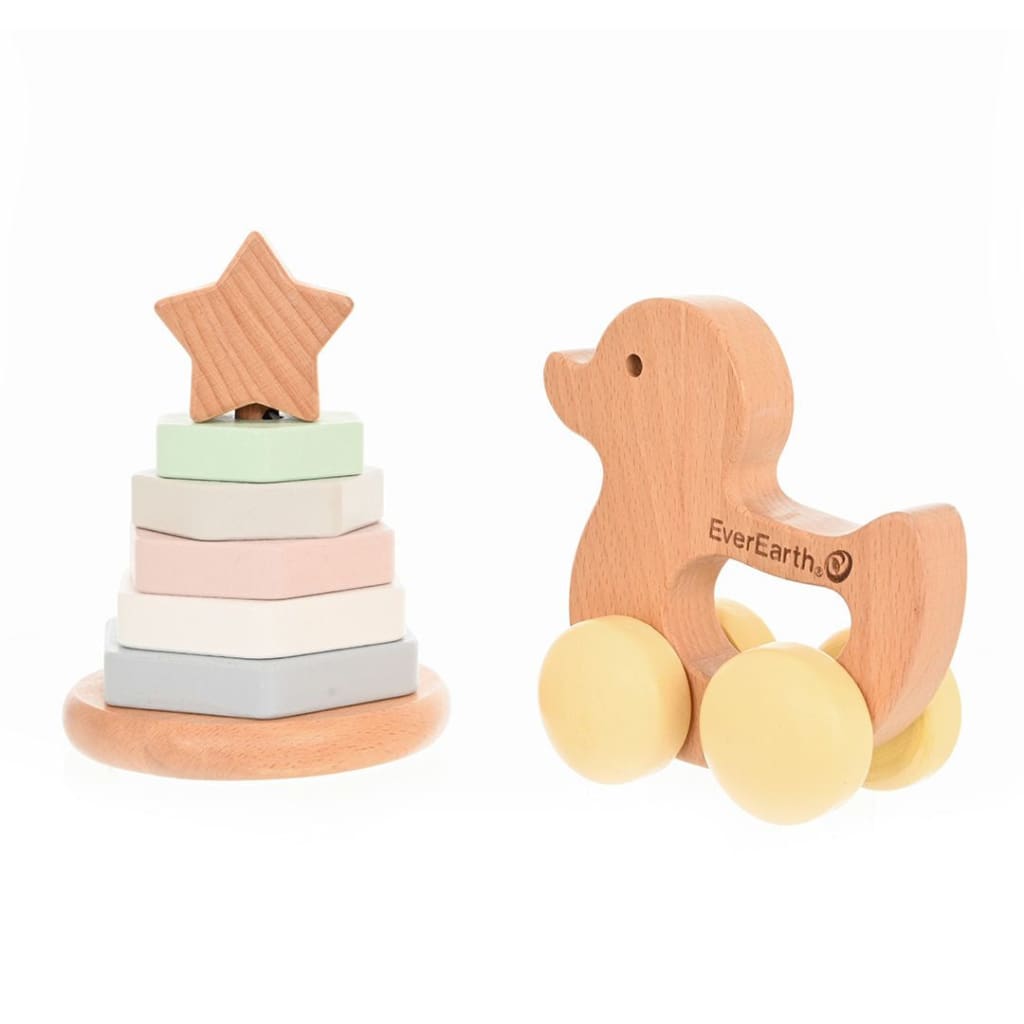 Babies Gift Set - Wooden Toys