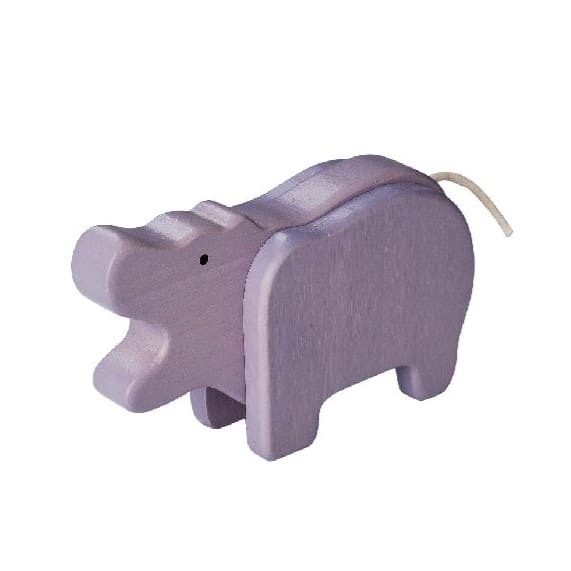 Bamboo Hippo - Wooden Toys