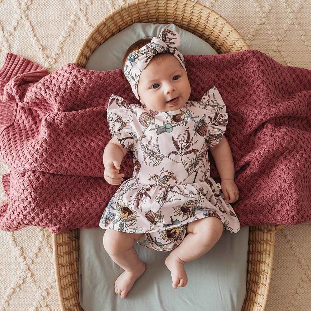 Banksia Organic Dress - Baby Girl Clothing