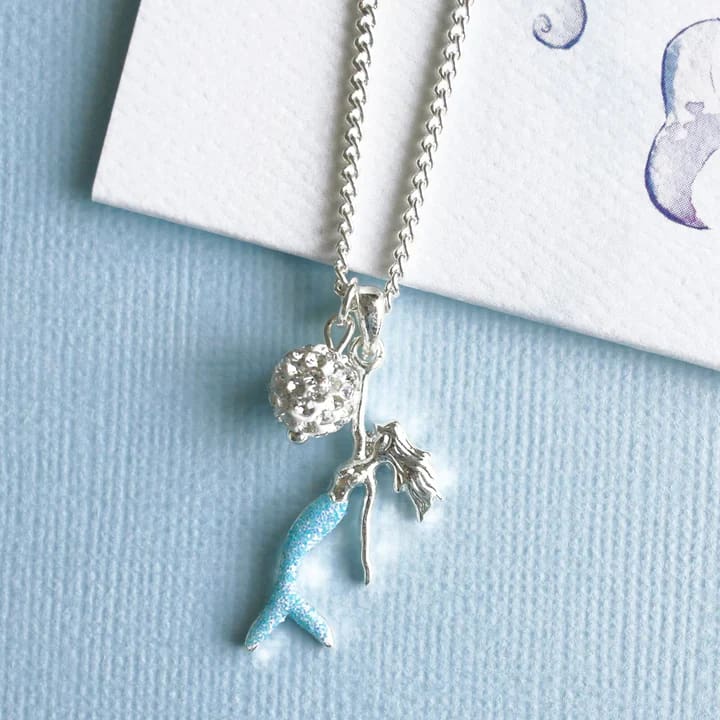 Blue Mermaid Necklace - Jewellery