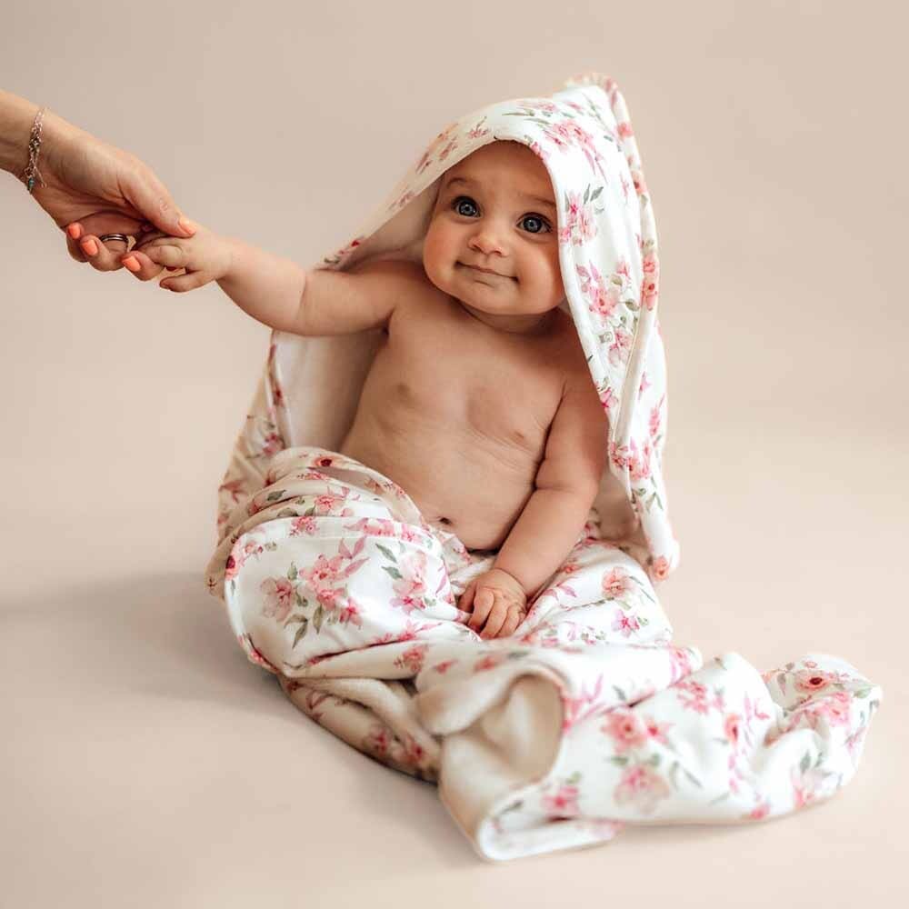 Camille Organic Hooded Baby Towel - Baby