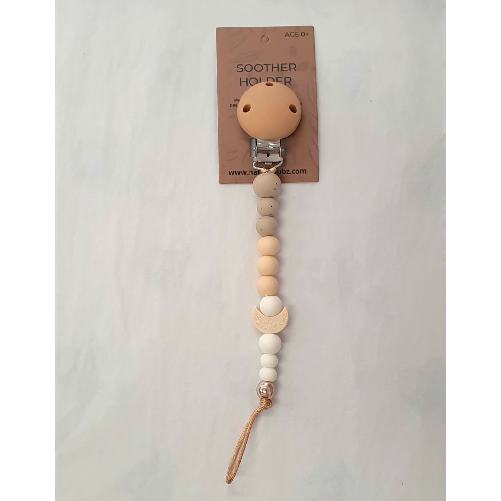 Crescent Moon Dummy Clip - Ivory - Dummy Clips