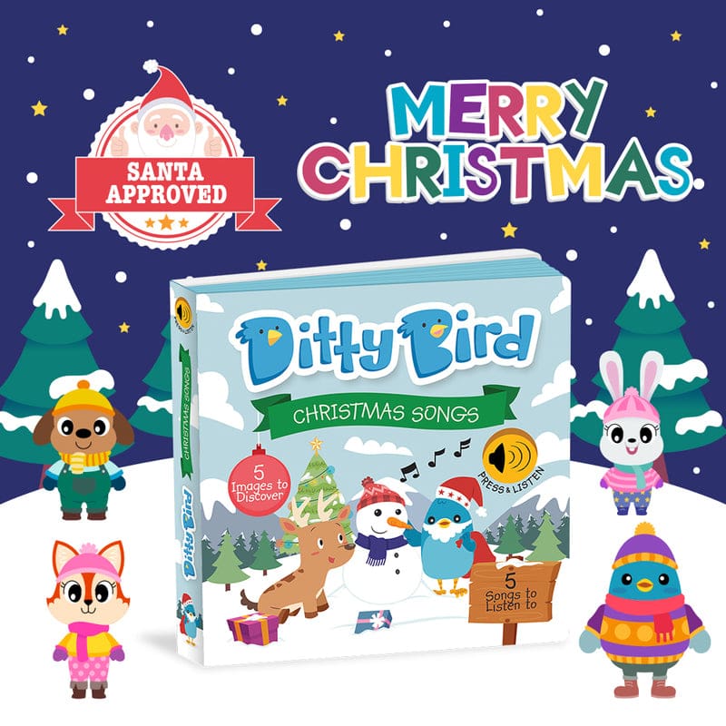 Ditty Bird - Christmas Songs Board Book - All Books