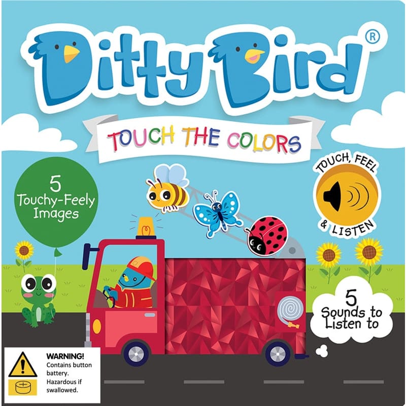 Ditty Bird Touch the Colours Board Book - All Books