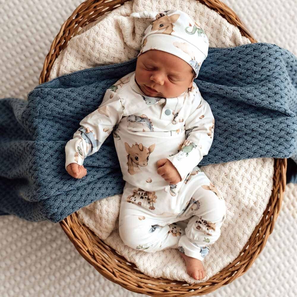 Dragon Organic Growsuit - Baby Boy Clothing