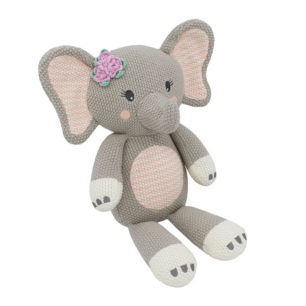 Ella the Elephant Knitted Toy - Soft Toys