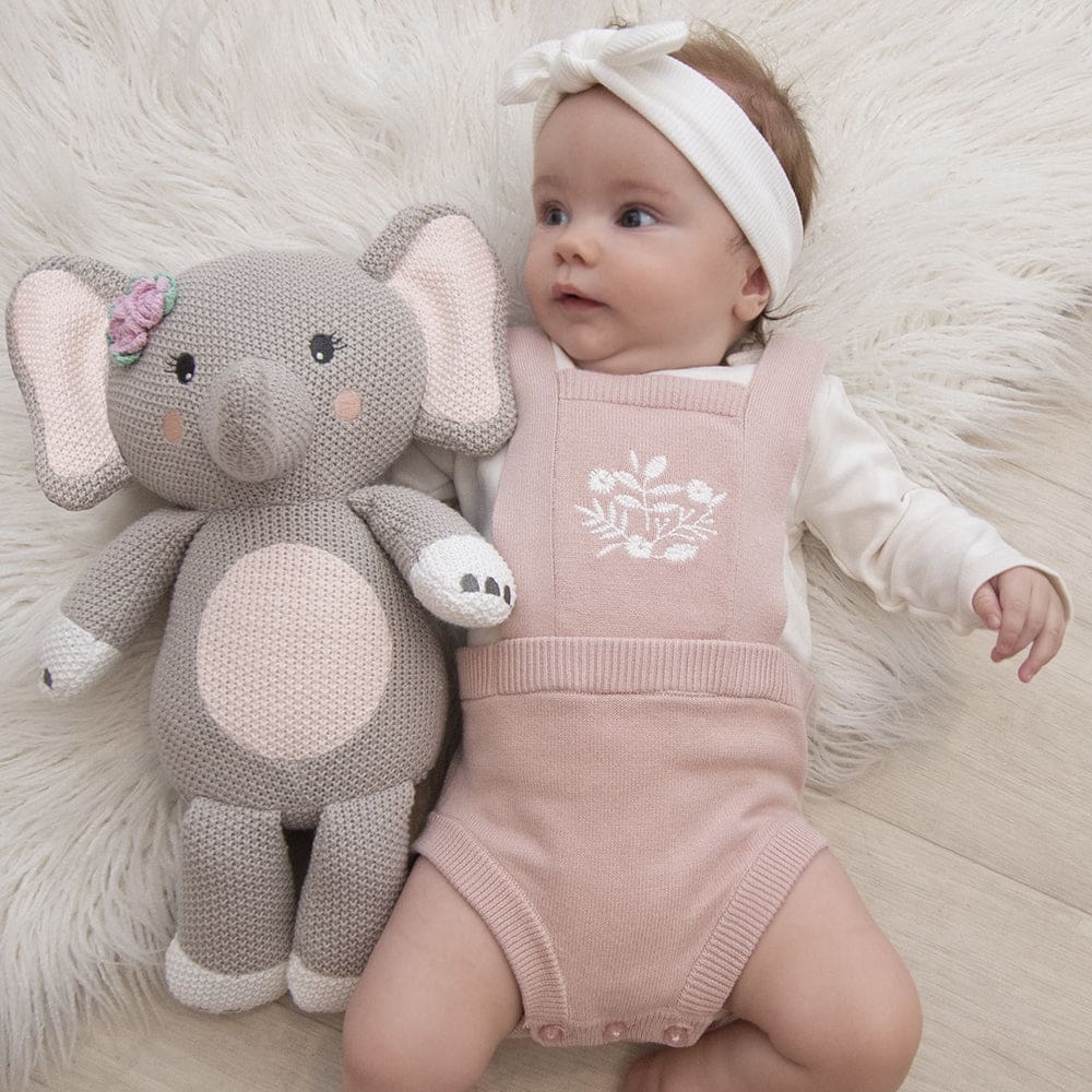 Ella the Elephant Knitted Toy - Soft Toys
