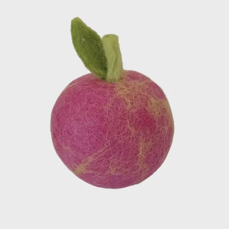 Felt Pink Lady Apple 1pk - Kitchen Toys
