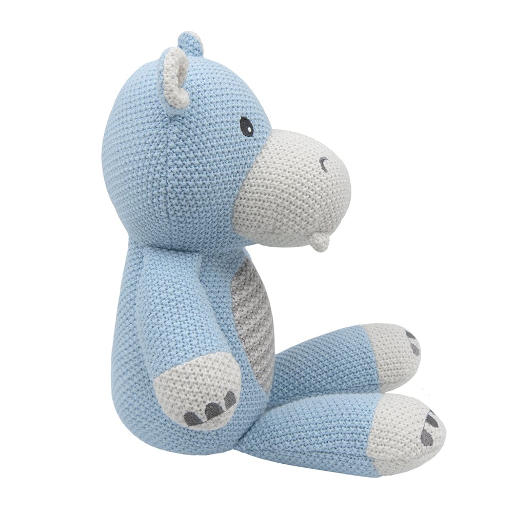 Henry the Hippo Knitted Toy - Soft Toys
