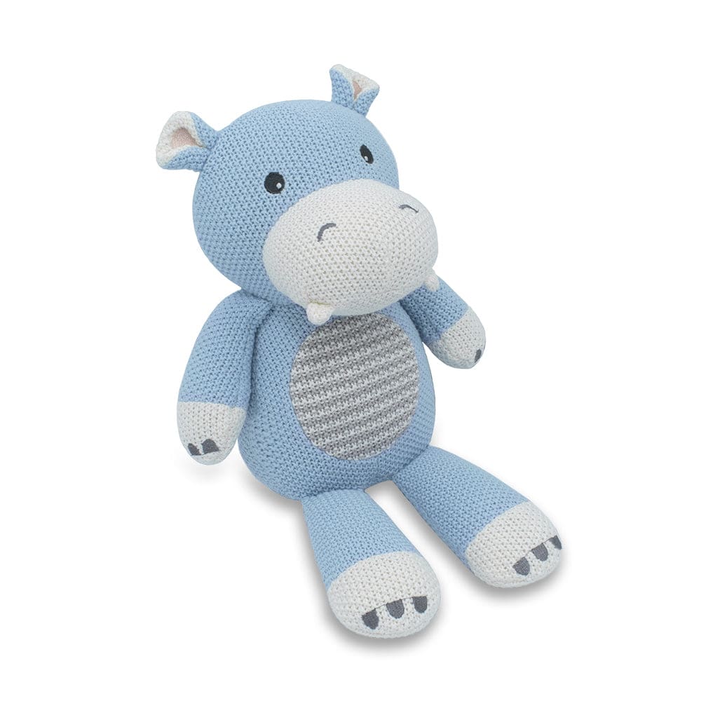 Henry the Hippo Knitted Toy - Soft Toys