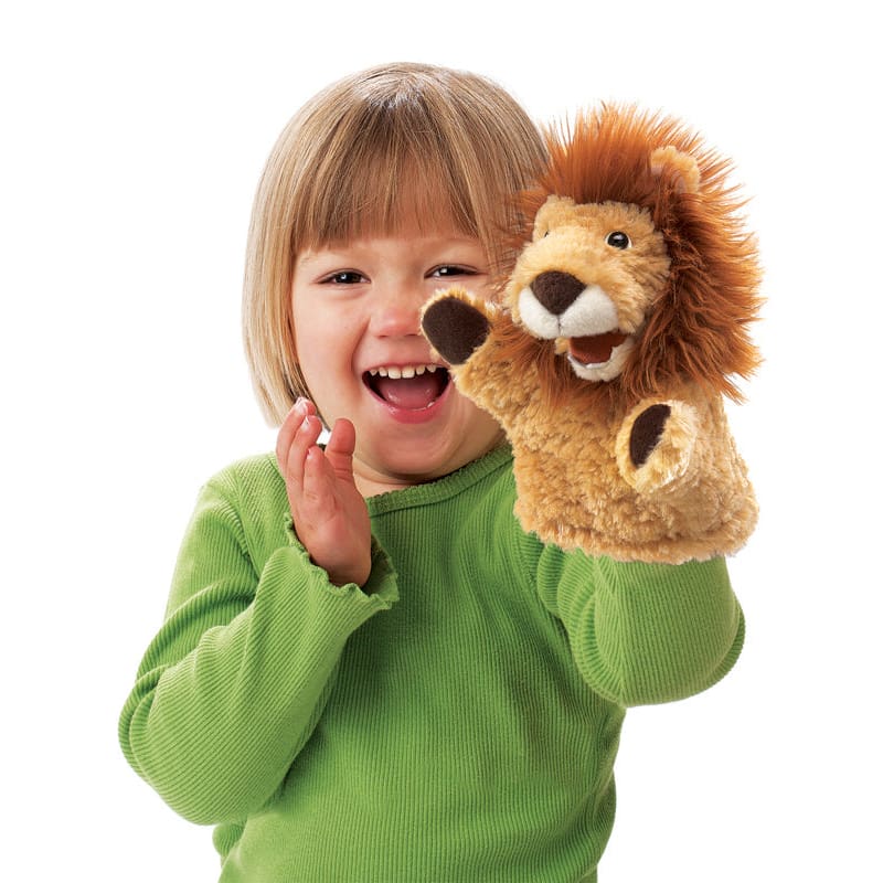 Little Lion Puppet - play