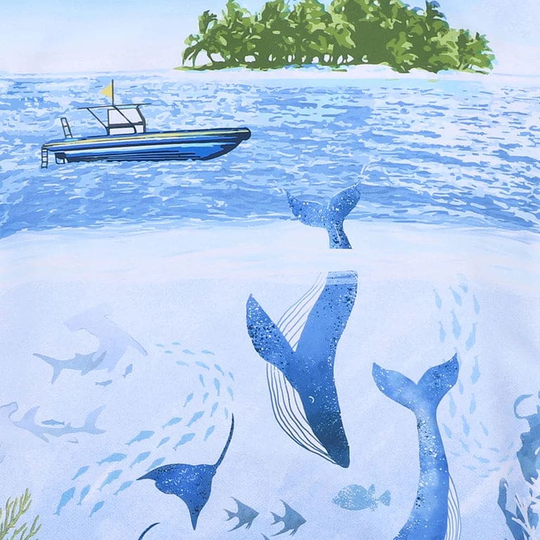 Max Whale Long Sleeve Sunsuit - Swim