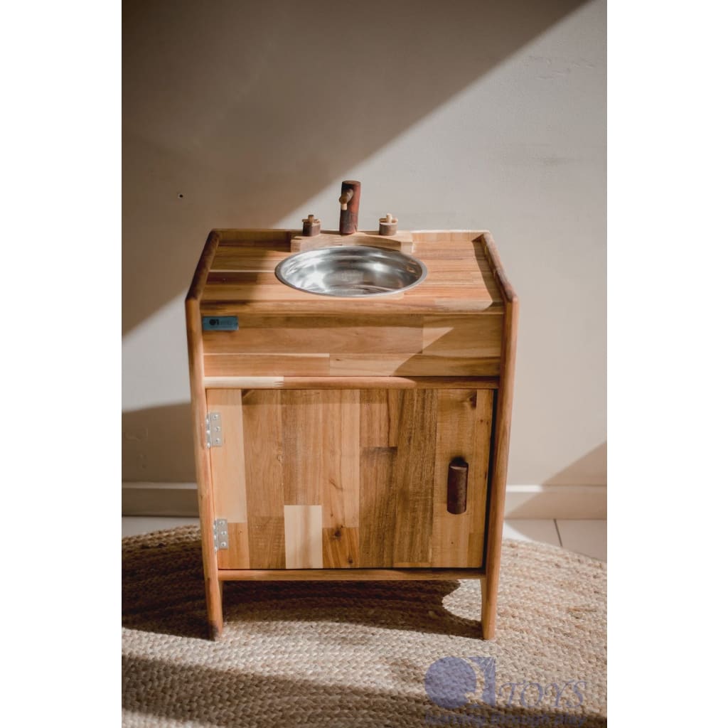 Natural Wooden Sink - Wooden Toys