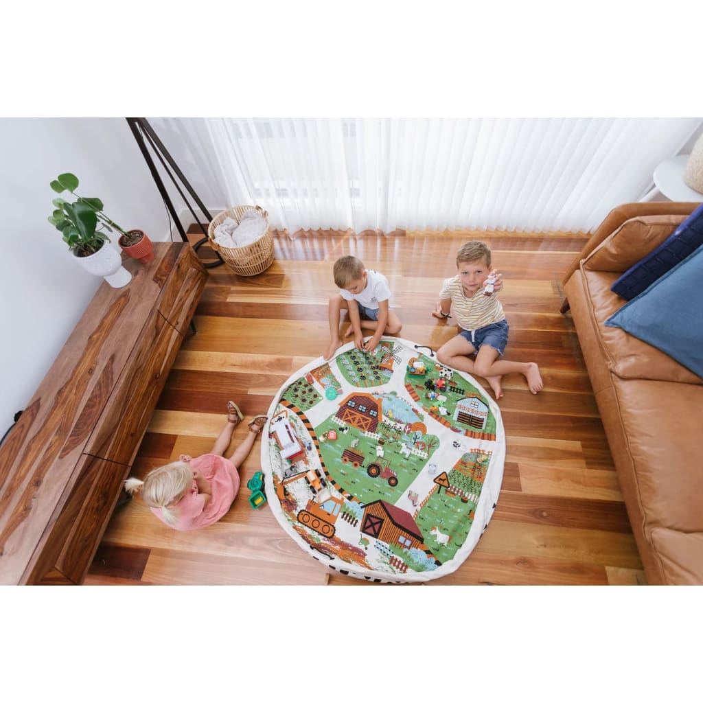Old McBussy’s Farm Play Pouch - Play Mats