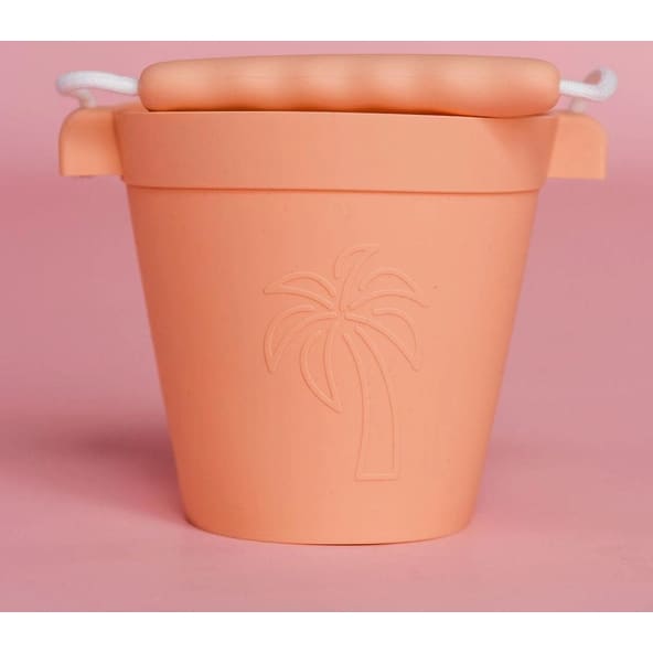 Palm Beach Bucket/Pail - Peach - Portable Play