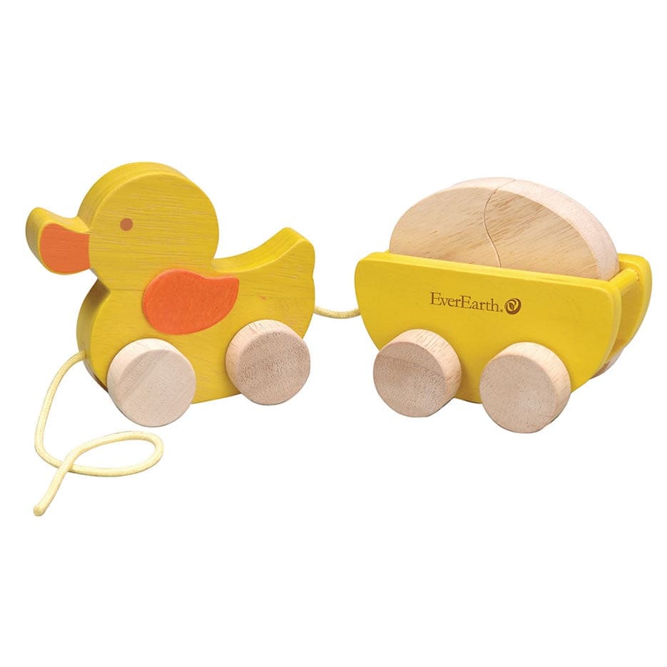 Play Pull Along Duck &amp; Egg - Wooden Toys