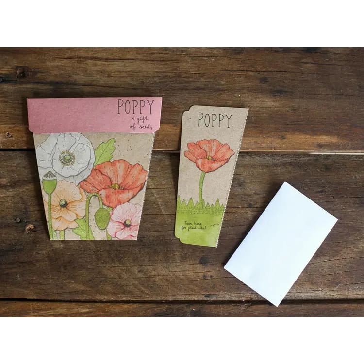 Poppy Gift of Seeds - play