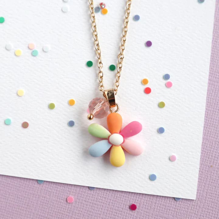 Rainbow Petal Necklace - Jewellery