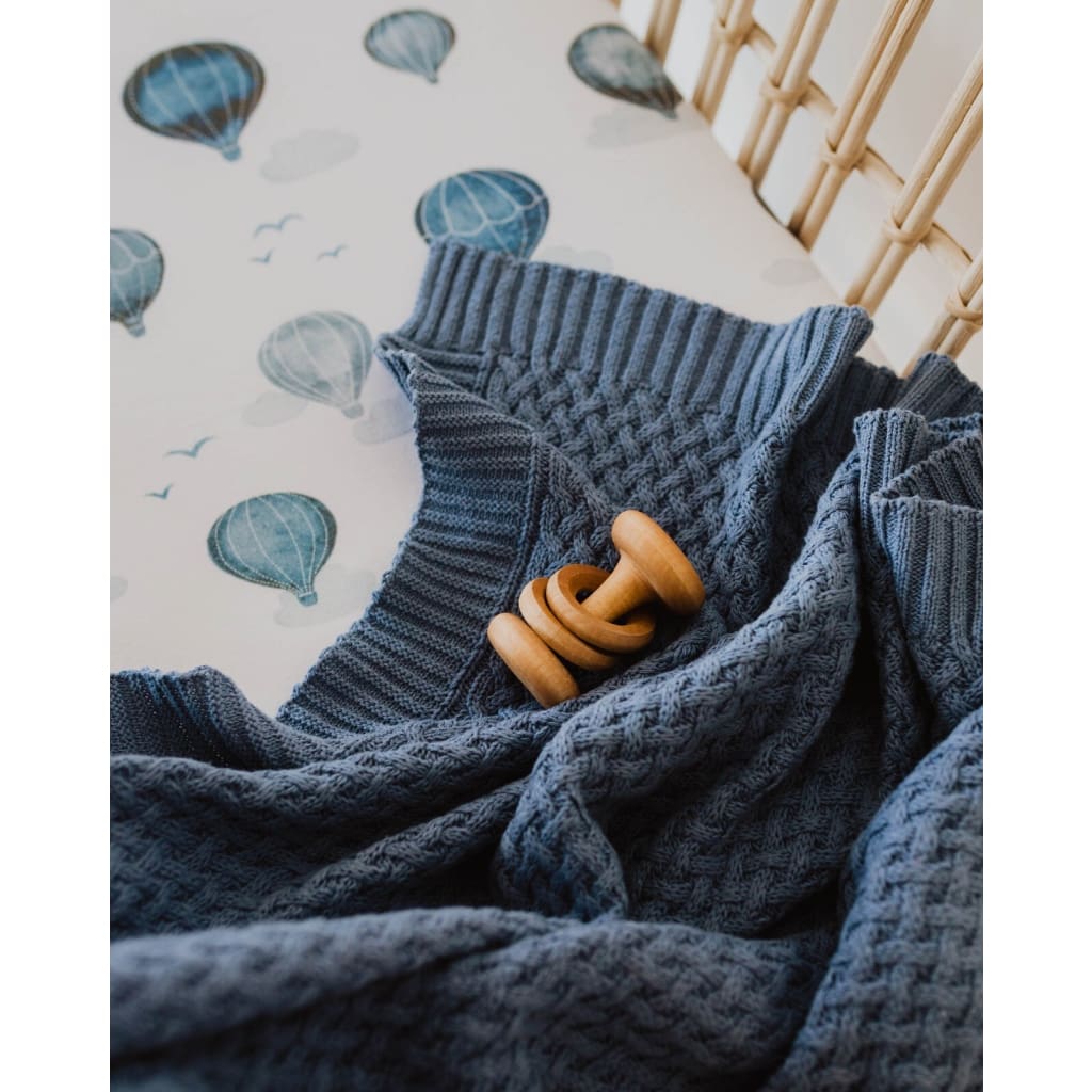 River - Diamond Knit Baby Blanket - Sleep>Blankets