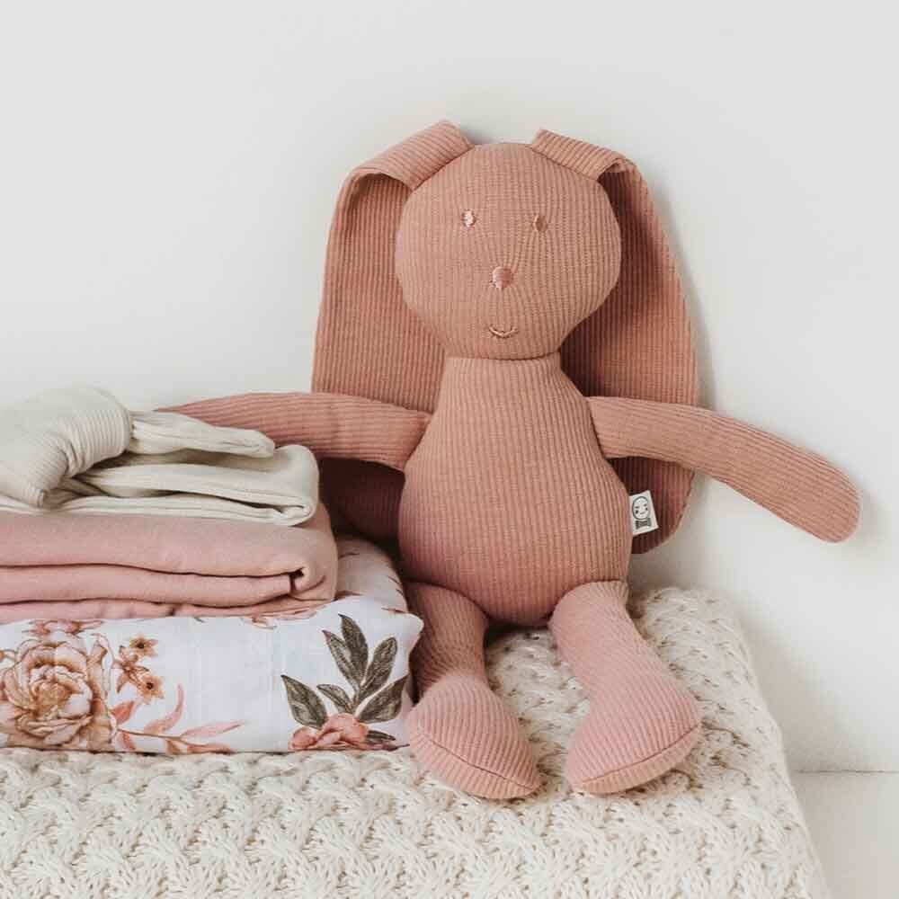 Organic Snuggle Bunny - Rose - Soft Toys