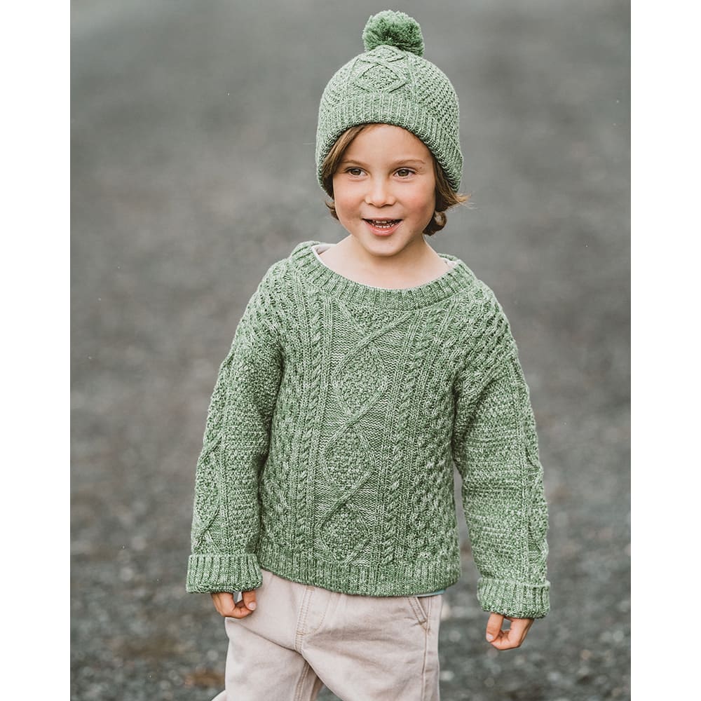 Scout Green Cable Jumper 3 - 5 Y - Boys Clothing