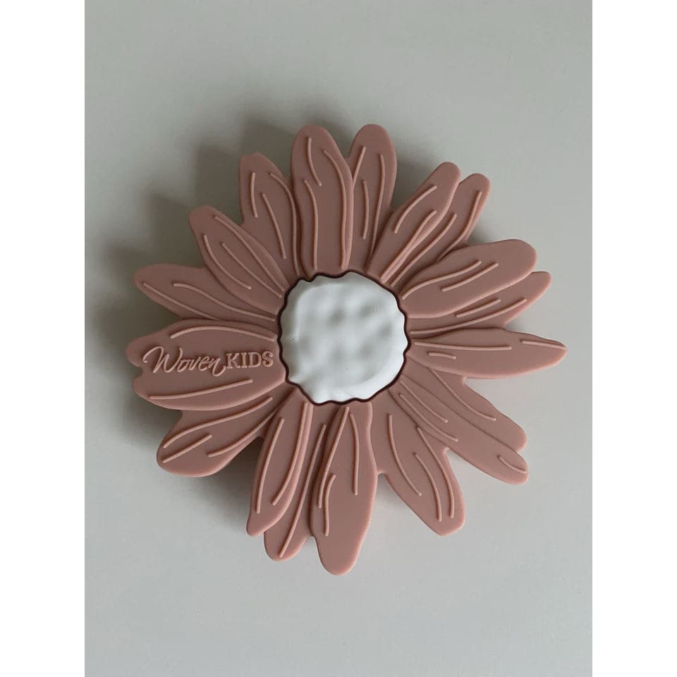 Silicone Teether - Blush Daisy - Teethers