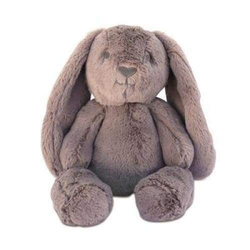 Stuffed Animal - Soft Plush Toys Australia - Earth Taupe Bunny - Byron Huggie - Play&gt;Soft Toys