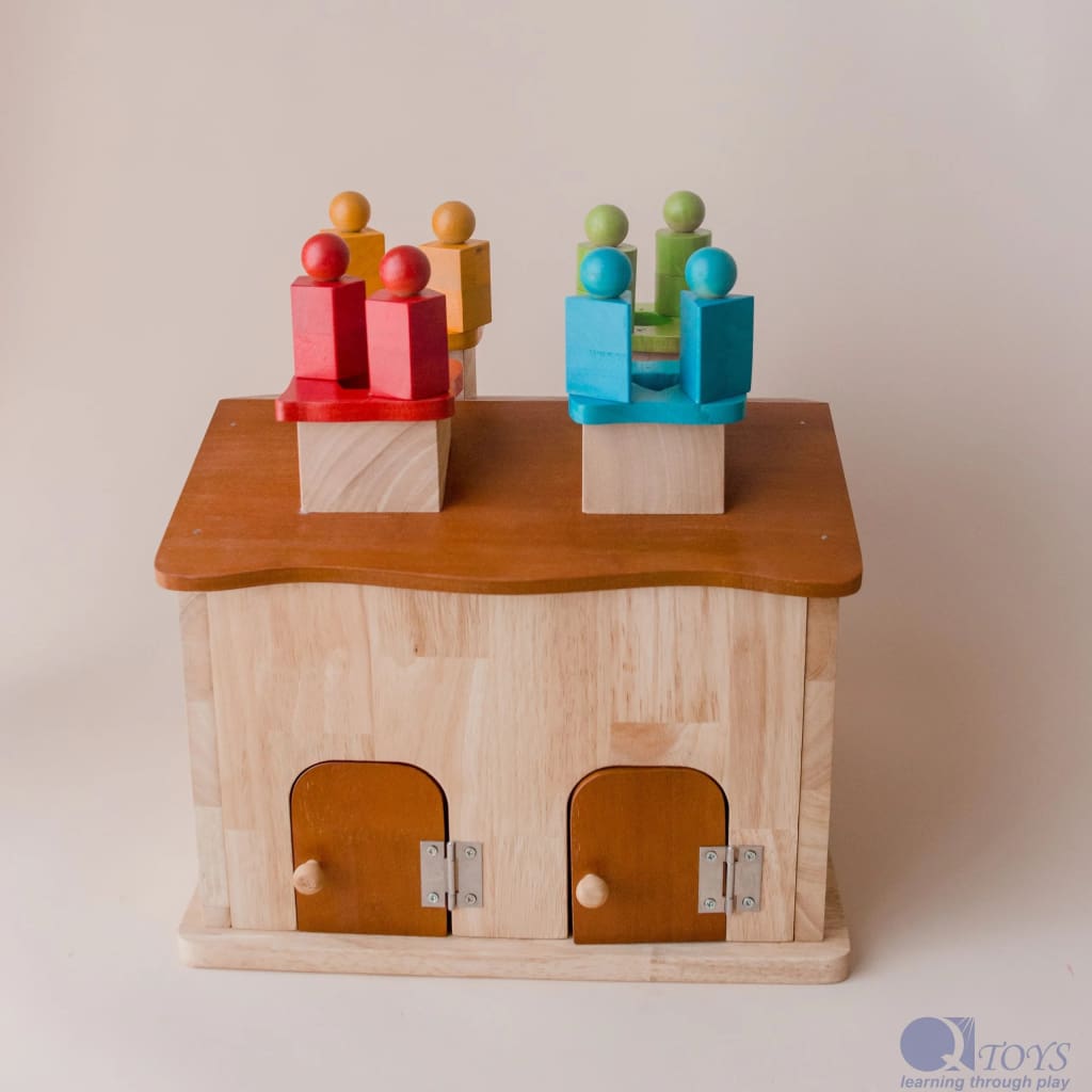 Sorting Cottage & Play House - Wooden Toys