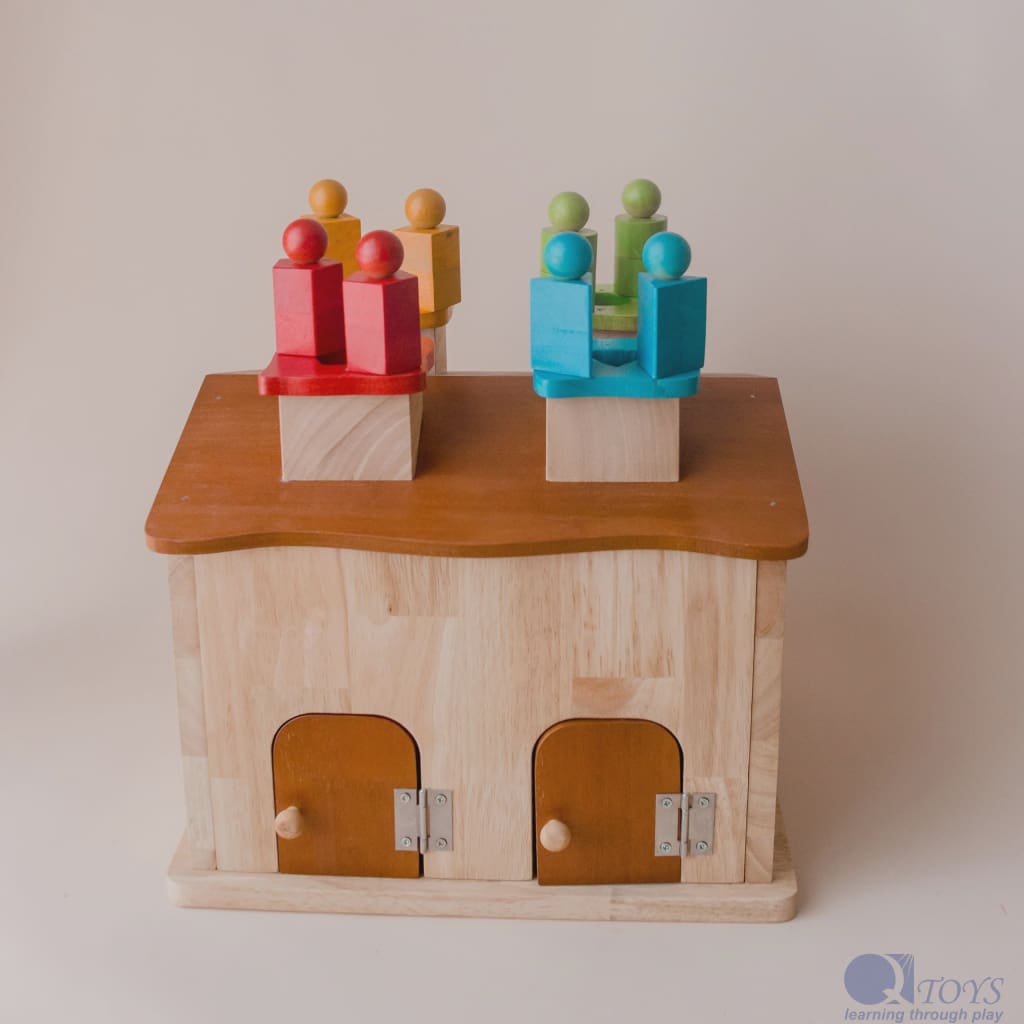 Sorting Cottage & Play House - Wooden Toys
