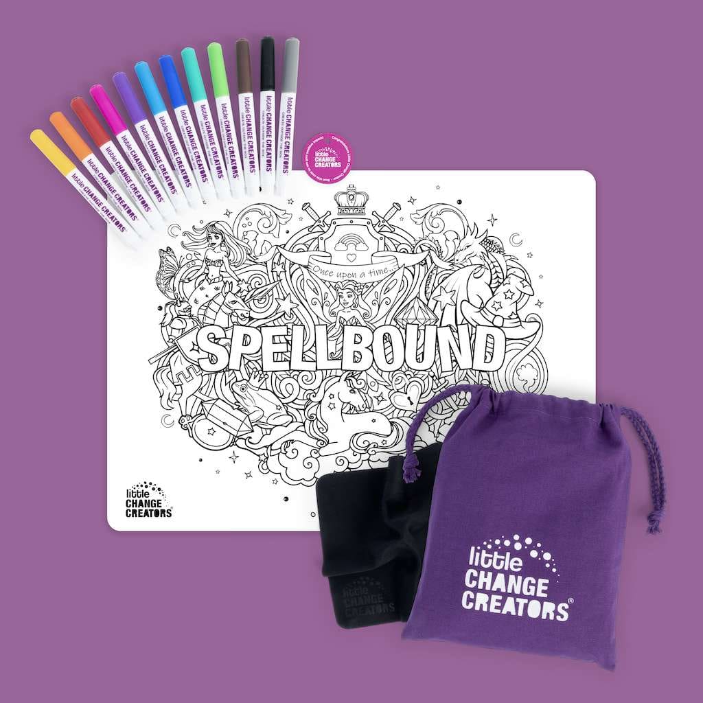 SPELLBOUND Re-FUN-able Colouring Set - Arts & Crafts