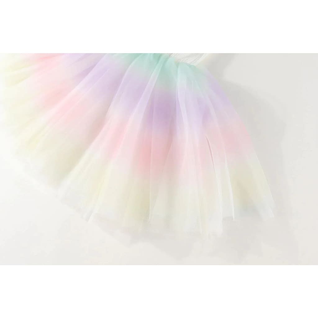 Valentina Tutu Dress - Rainbow - Girls Clothing