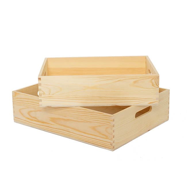 Wooden Crate Medium - Gift box Gifts