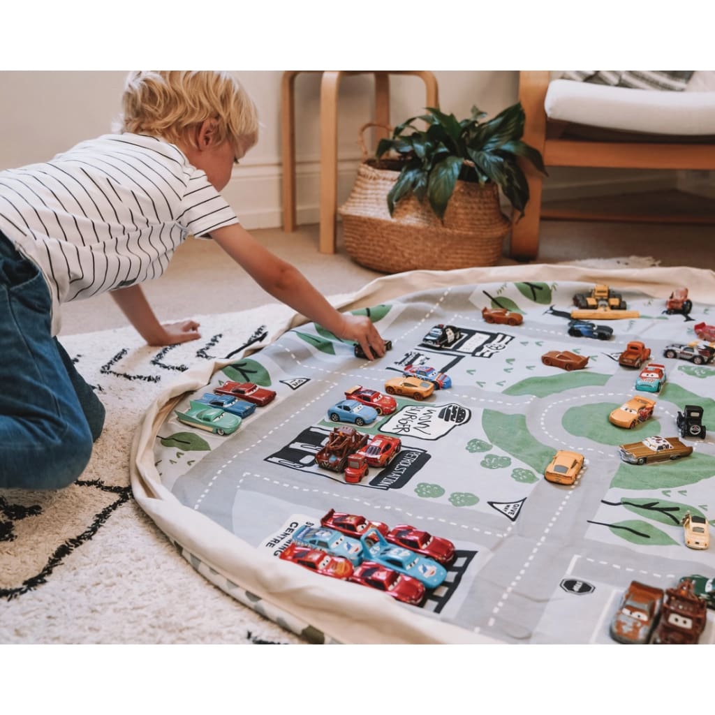 Wow Town Track Play Pouch - Play Mats