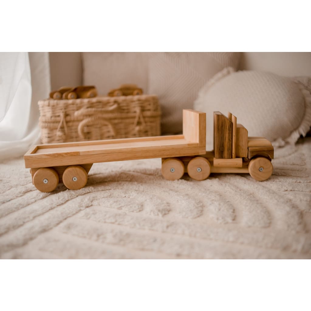 Flat Back Truck - Wooden Toys