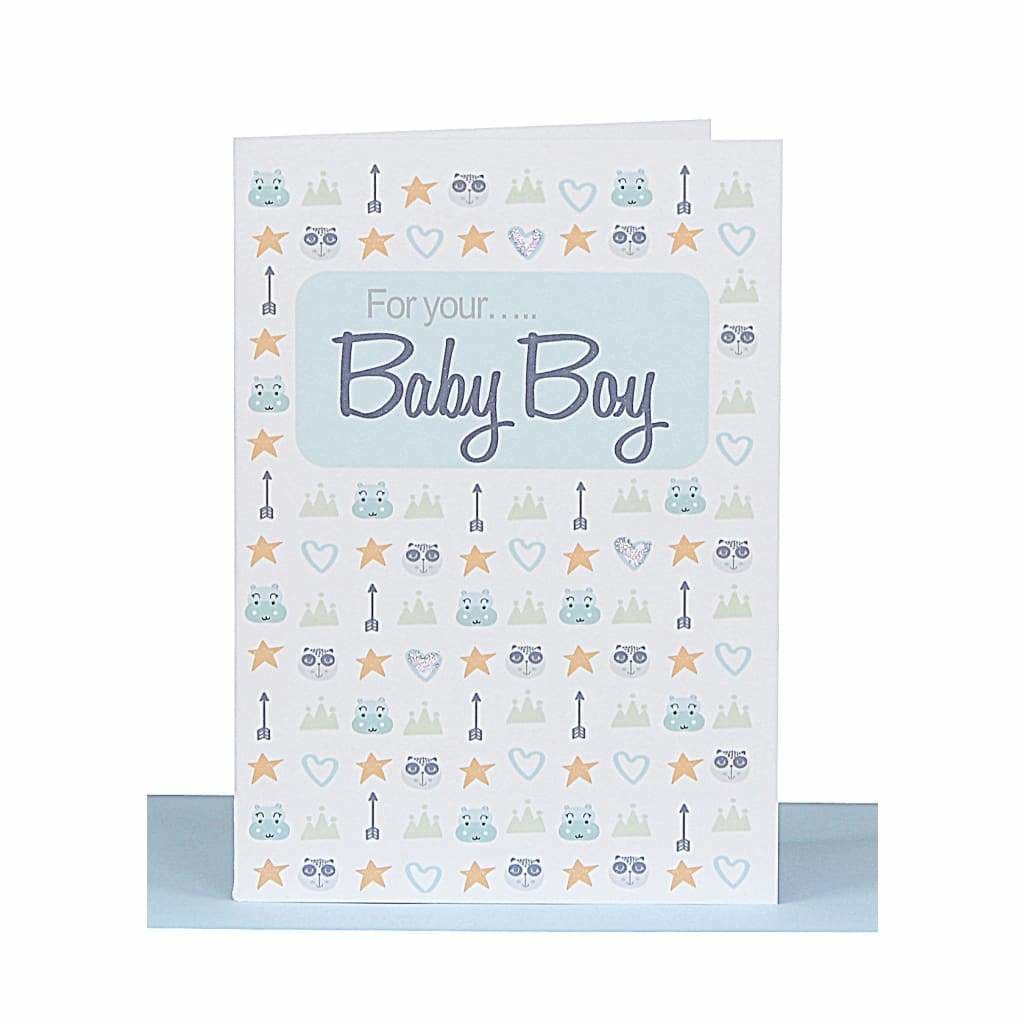 Lil’s Cards - Assorted - For Your Baby Boy - Scandi - accessories