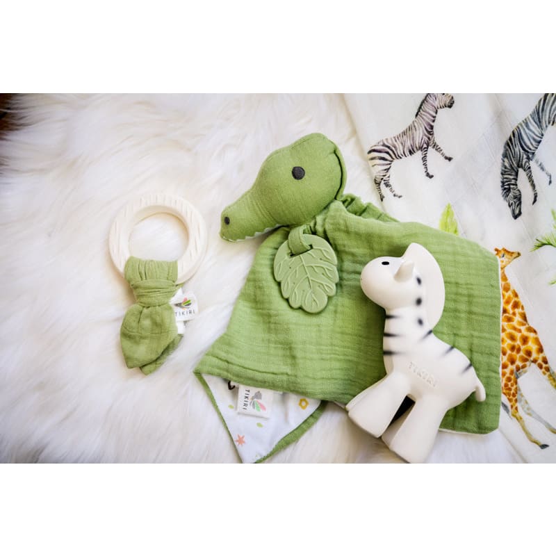 Organic Crocodile Comforter - Baby