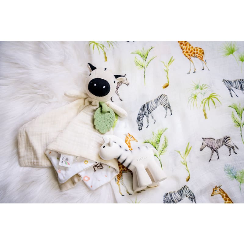 Organic Zebra Comforter - Baby