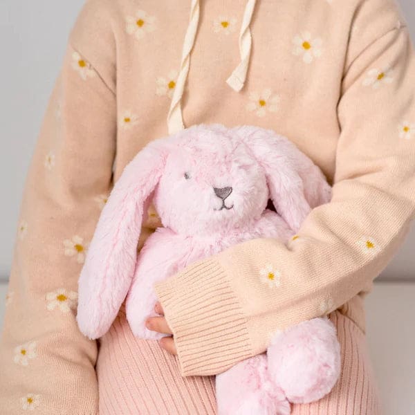 Soft Plush Animals - Betsy Bunny Huggie - Pink - Play>Soft Toys