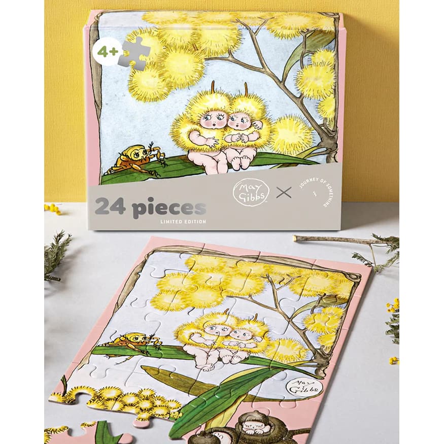 24 Piece Kids Puzzle - May Gibbs - Wattle Babies - Puzzles