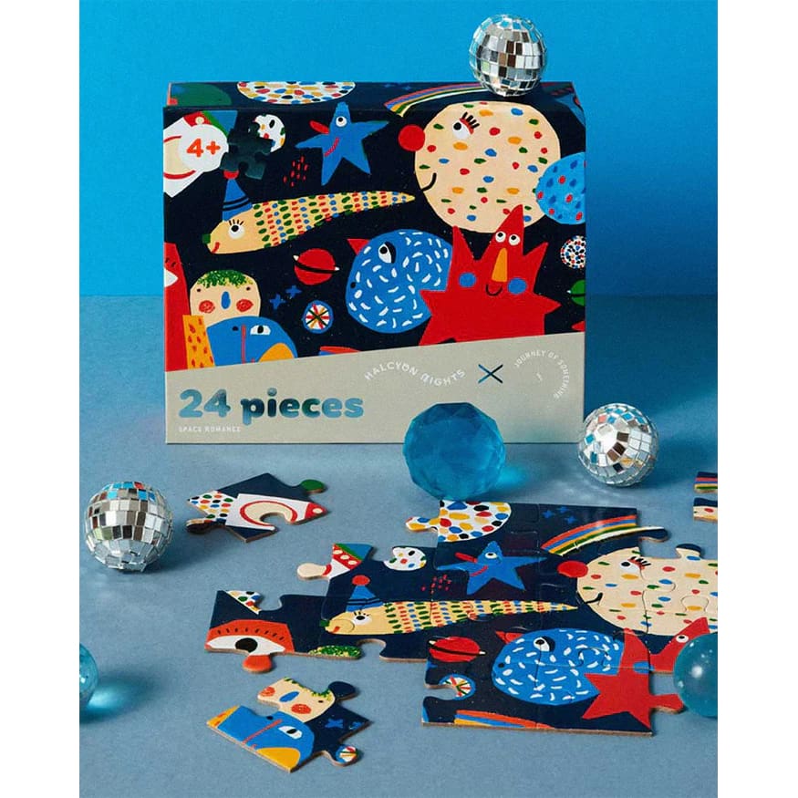 24 Piece Kids Puzzle - Space Romance - Puzzles