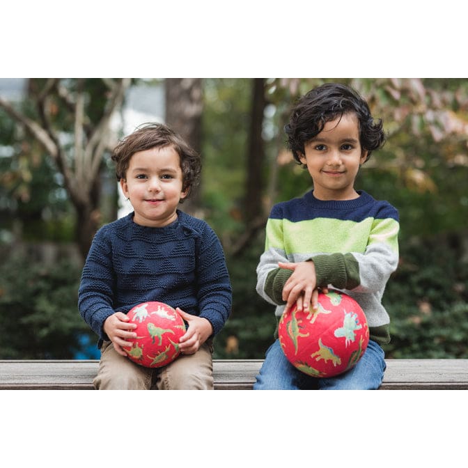 7 inch Playground Ball - Dinosaurs Red - Toys