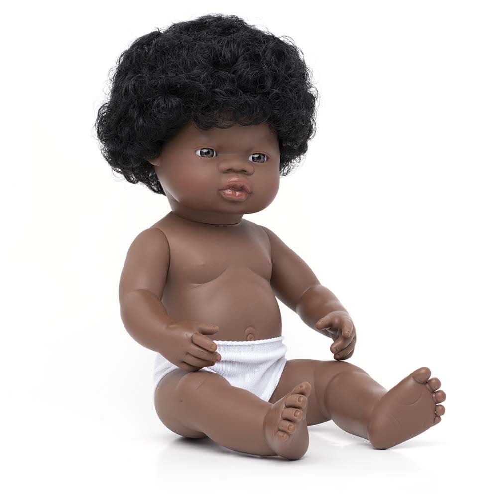 African Girl Doll 38cm - Play>Dolls & Clothing