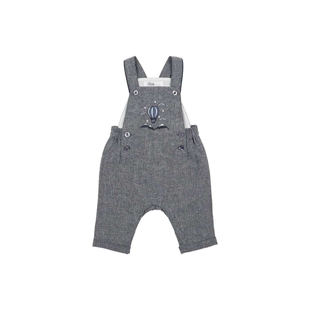 Albert Embroidered Overall - Clothing