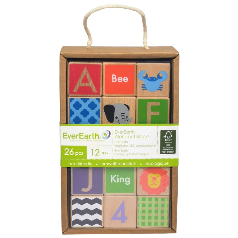 Alphabet Blocks - 26pc - Wooden Toys