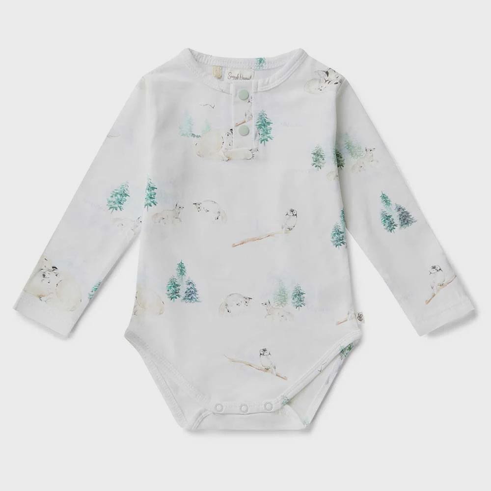 Arctic Organic Long Sleeve Bodysuit - Boys Clothing