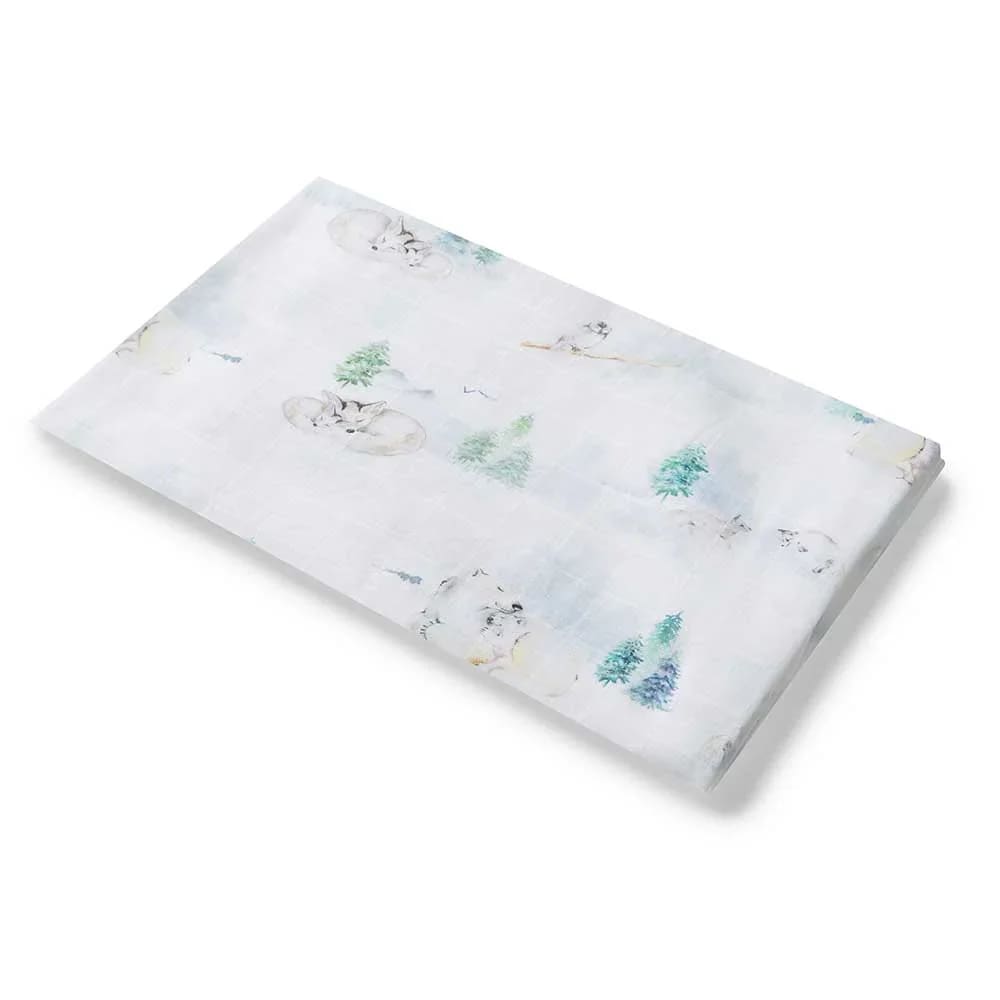 Arctic Organic Muslin Wrap - Muslins &amp; Swaddle Wraps